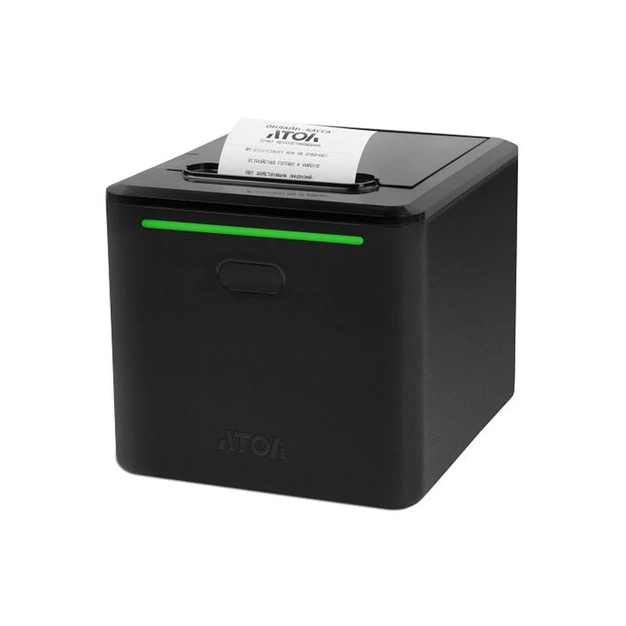 ККТ АТОЛ 55 v2 Ф. Черный. Без ФН. USB. RS-232. Ethernet. 5.0