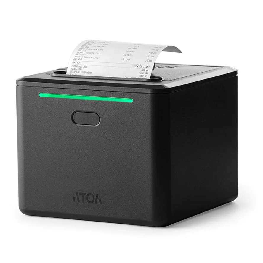 ККТ АТОЛ 22 v2 Ф. Черный. Без ФН. USB. RS-232. Ethernet. 5.0